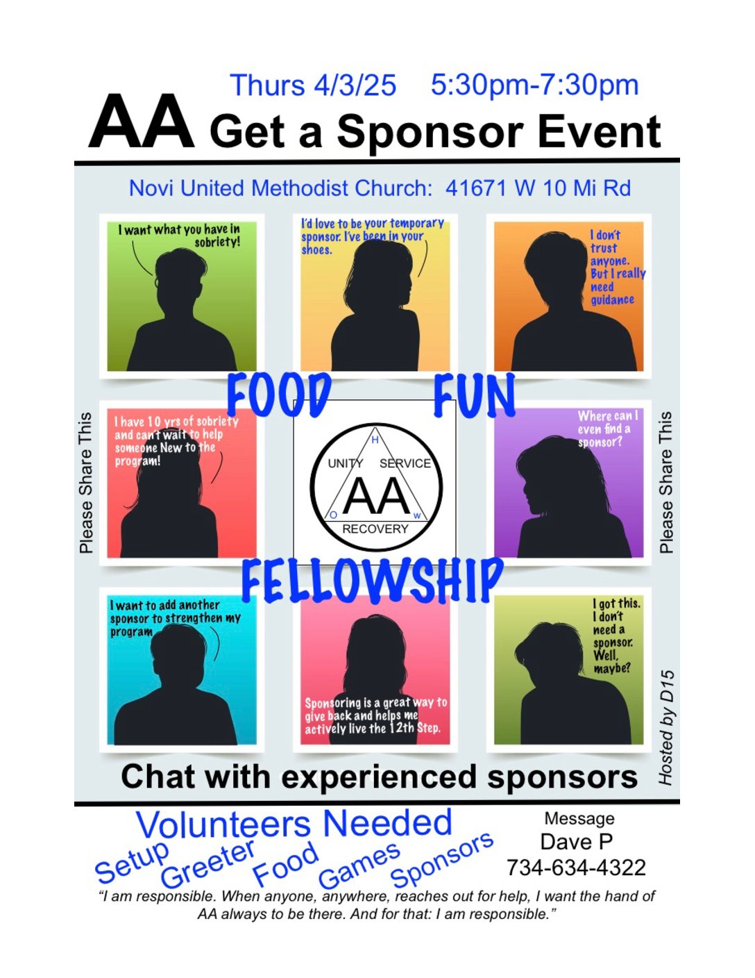 Get A Sponsor Event