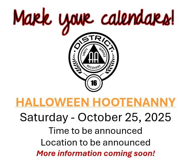 District 16 Halloween Hootenanny