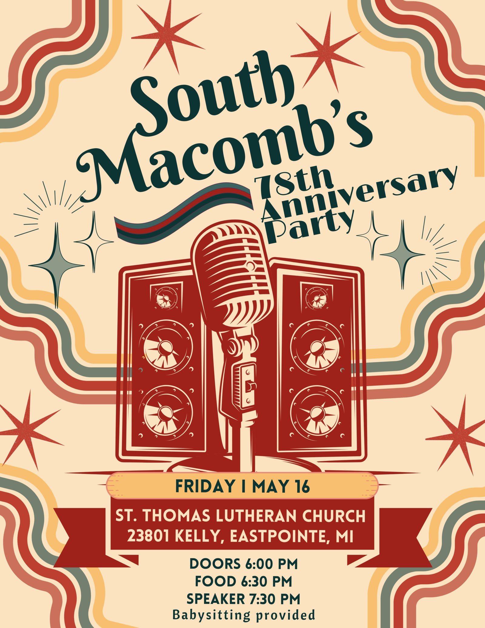 South Macomb’s 78th Anniversary Party