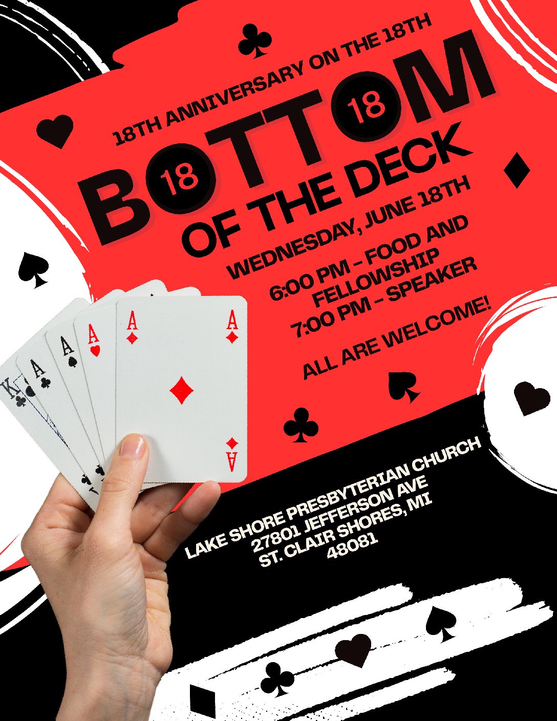 Bottom of the Deck 18th Anniversary