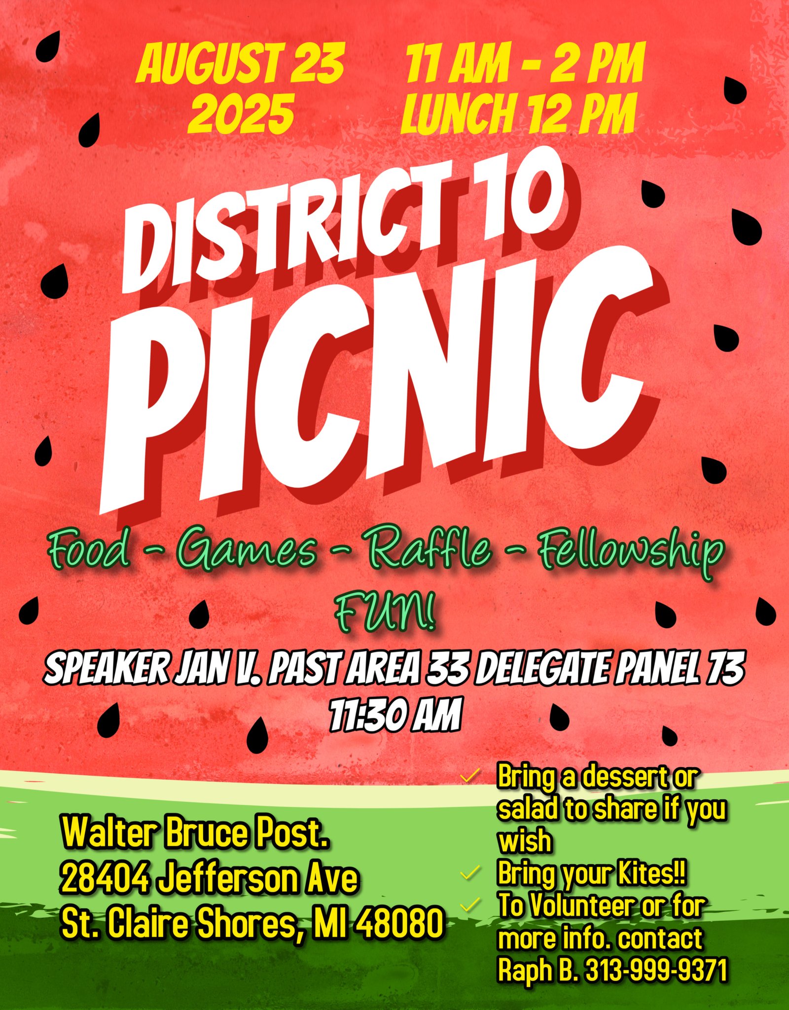 District 10 Picnic