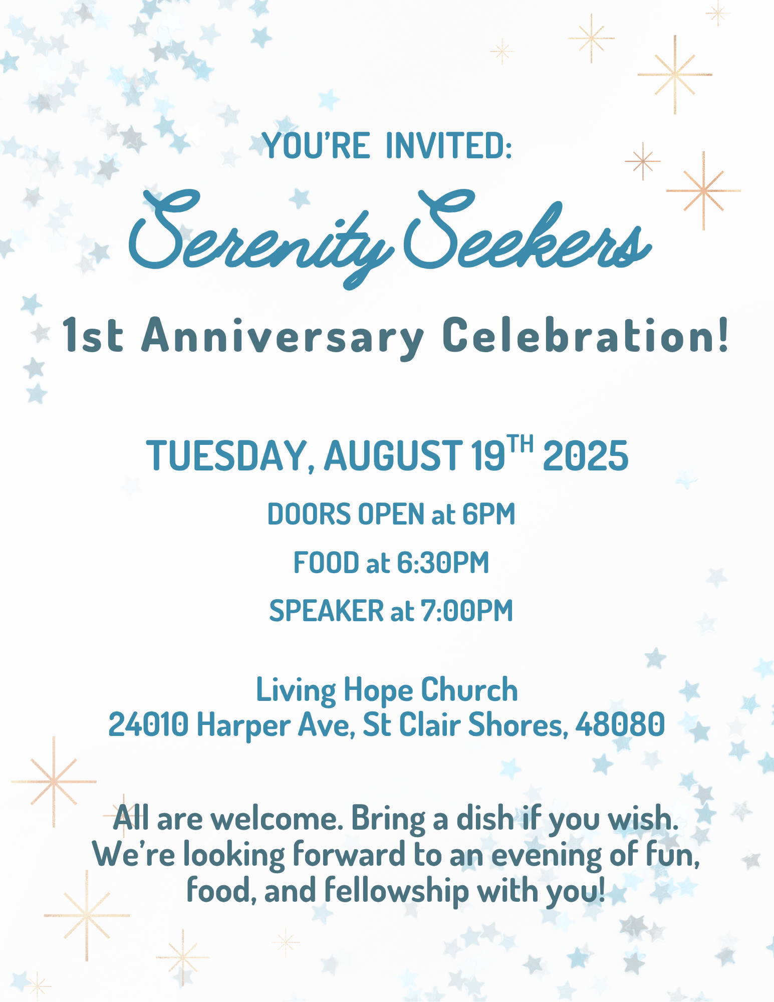 Serenity Seeker’s 1st Anniversary
