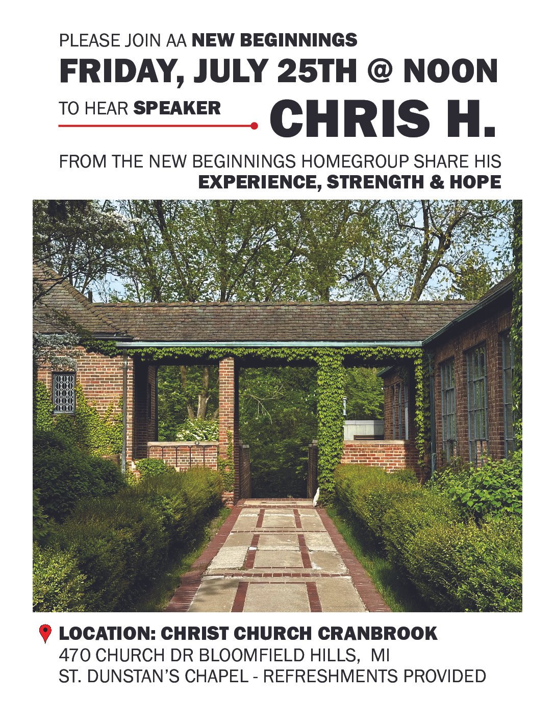 2025 07 25 new beginnings speaker