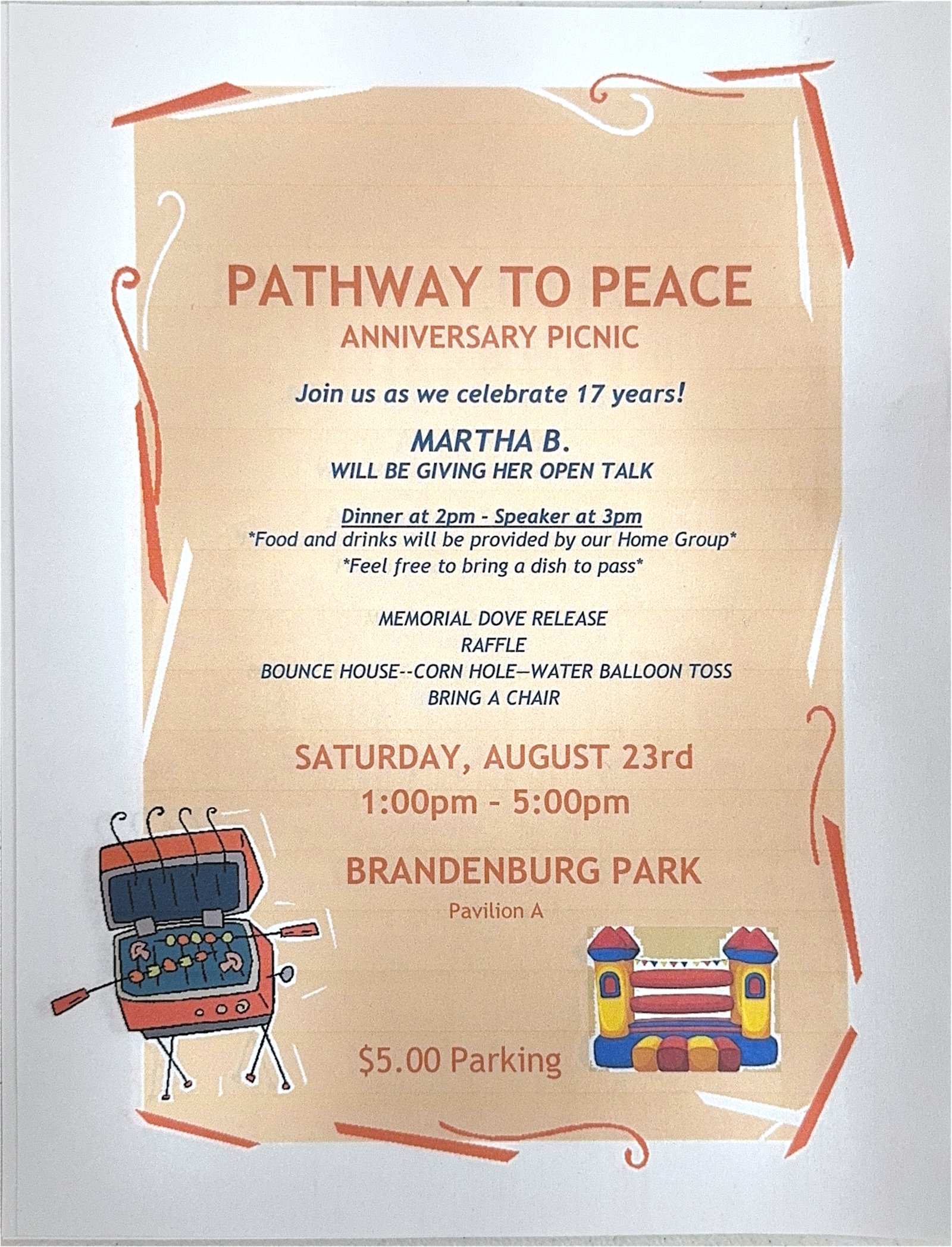Pathway to Peace 17th Anniversary Picnic