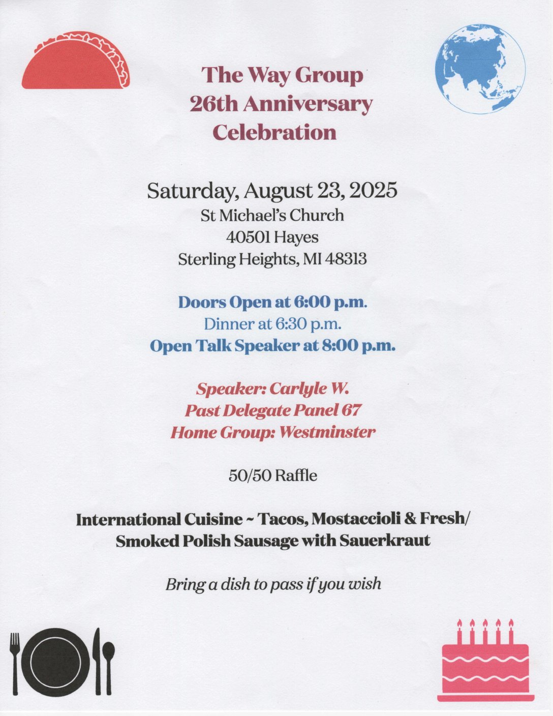 The Way Group 26th Anniversary Celebration