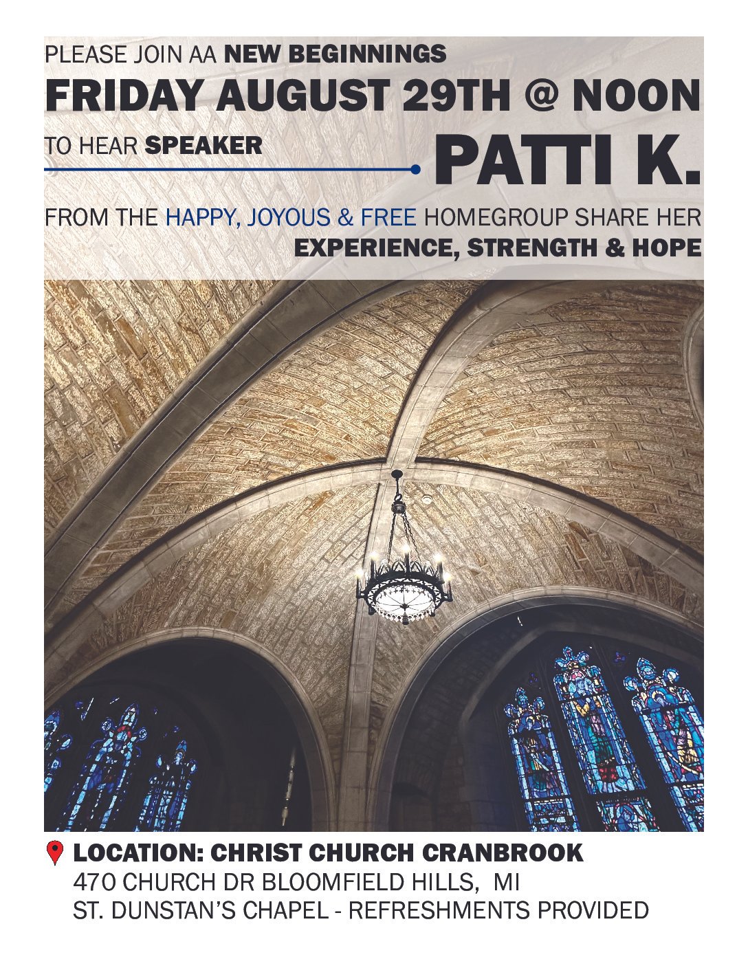 New Beginnings Aug2025 Open Talk