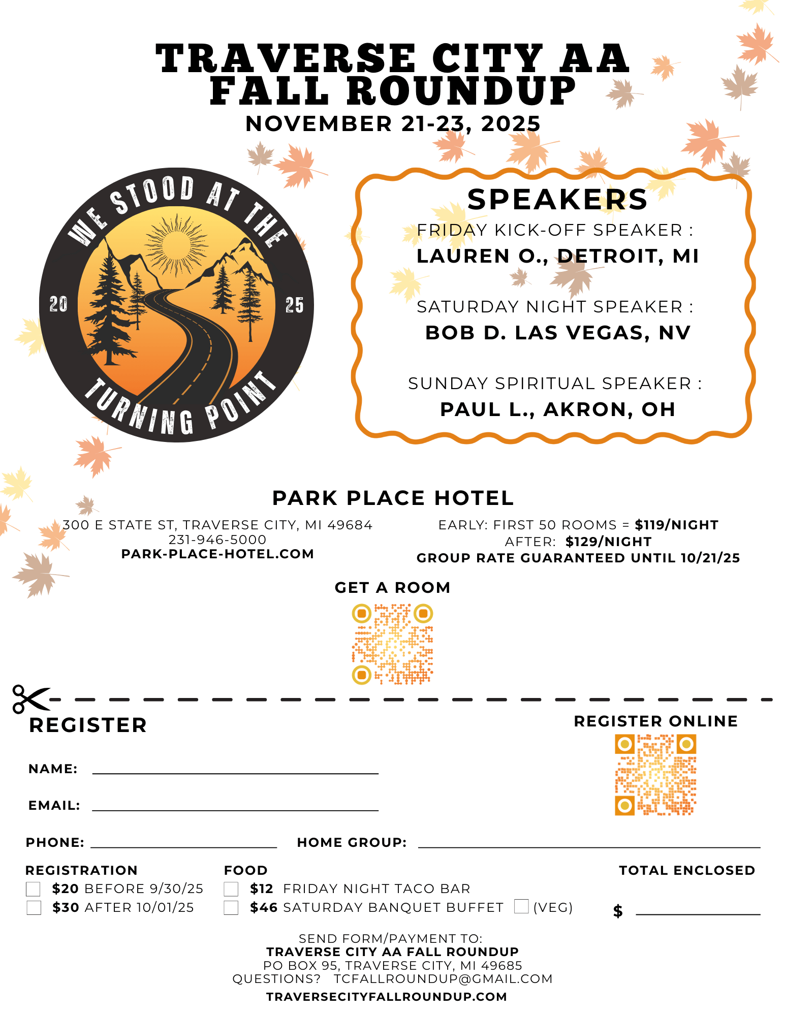 Traverse City AA Fall Roundup