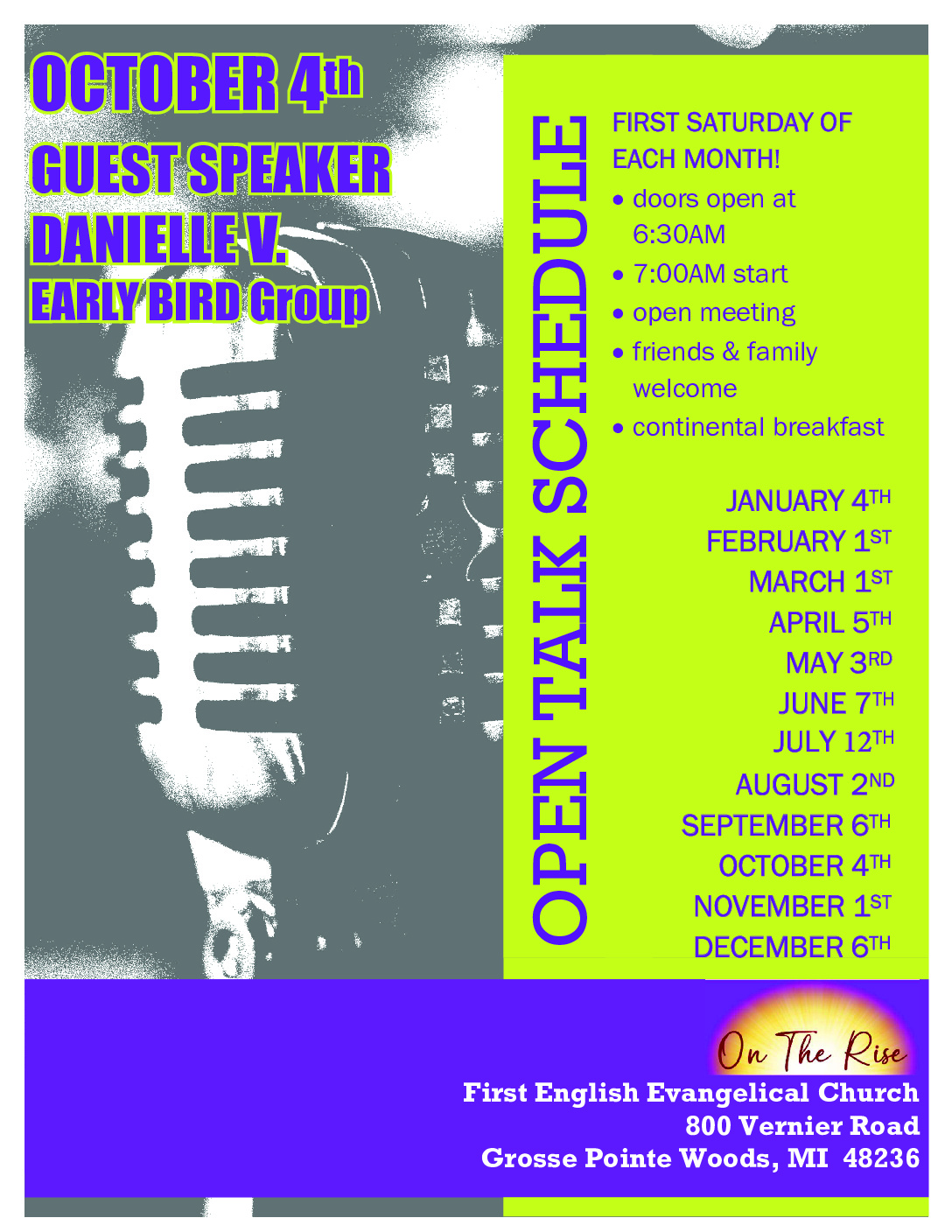 On the Rise Open Talk 10/2025 – Danielle V.