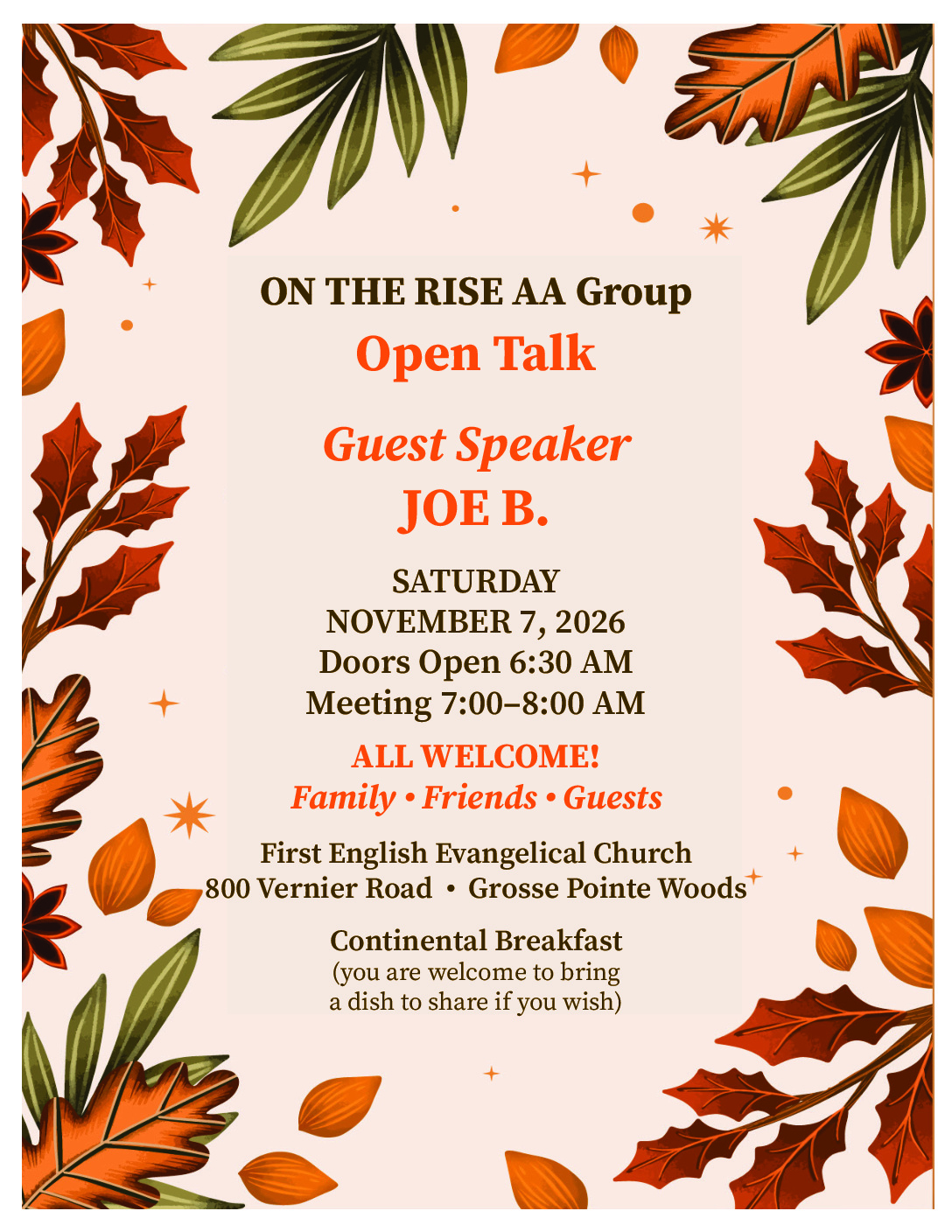 On The Rise Group – Open Talk