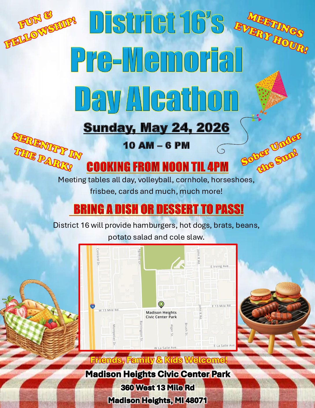 Memorial Picnic & Alcathon
