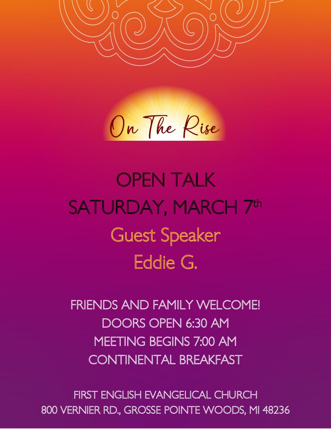 On The Rise – Open Talk