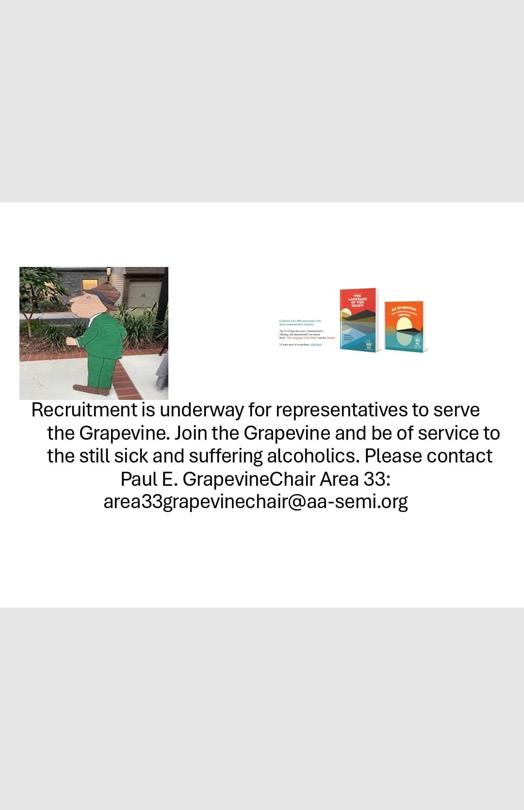Grapevine Committee Recruitment