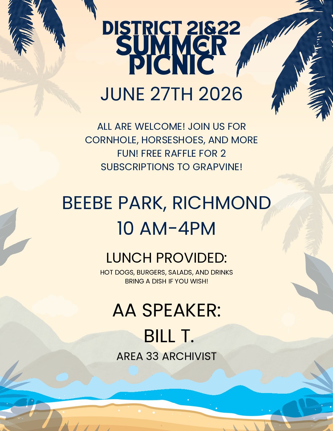 District 21 & 22 Picnic
