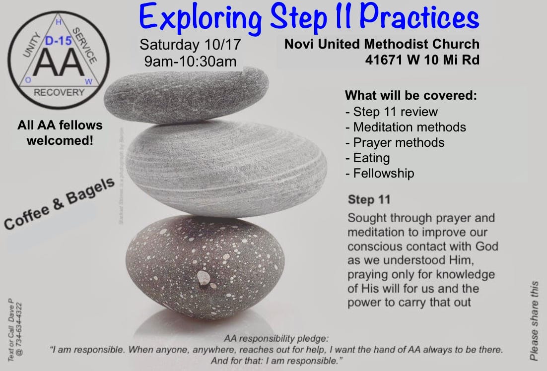 District 15 Presents: Exploring Step 11 Practices