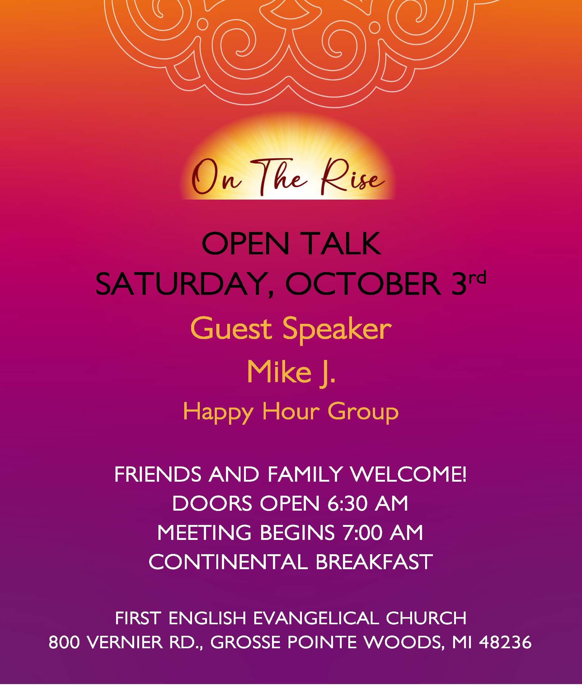 On The Rise Group – Open Talk