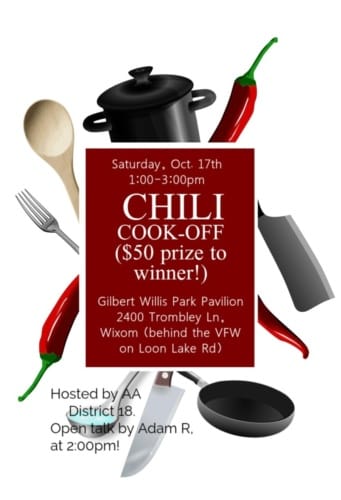 20261018 D18 ChiliCookOff