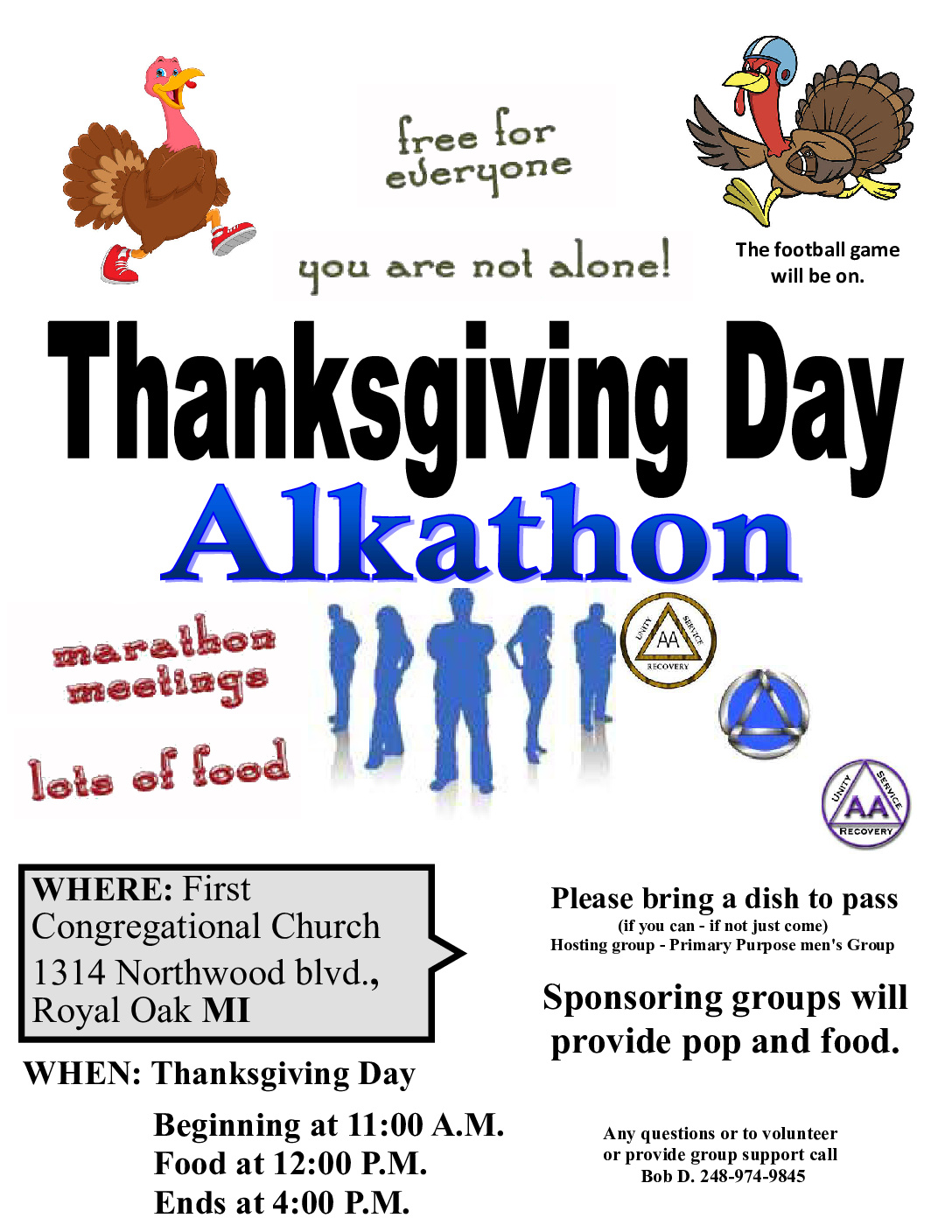Thanksgiving Day Alcathon